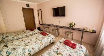 Фото номера Трехместный номер с общей ванной комнатой Гостевой дом Perina Inn г. Ижевск 4