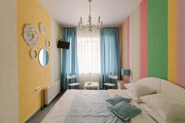 Фото номера Номер стандарт с 1 двуспальной кроватью Хостел HDhostel г. Ижевск 2