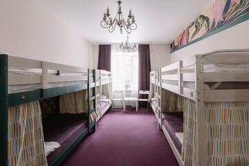 Фото номера Кровать в общем 8-местном номере для мужчин и женщин Хостел HDhostel г. Ижевск 2