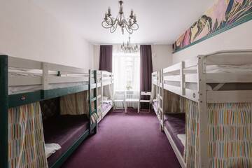 Фото номера Кровать в 8-местном общем номере (удобства на этаже) Хостел HDhostel г. Ижевск 2