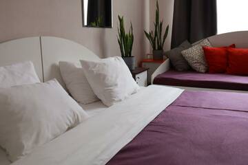 Фото номера Номер эконом с 1 двуспальной кроватью Хостел HDhostel г. Ижевск 2