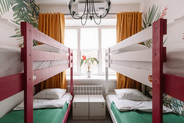 Фото номера Кровать в общем 6-местном номере для женщин Хостел HDhostel г. Ижевск 3